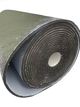 Каучук з клеєм та фольгою 1м*6мм