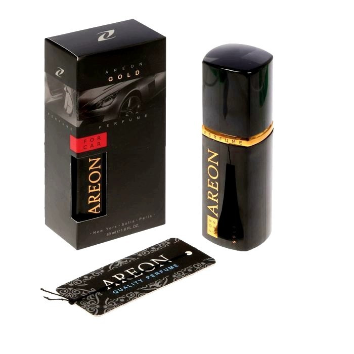 Ароматизатор для автомобіля Areon Premium Perfume Gold 50ml (парфуми)