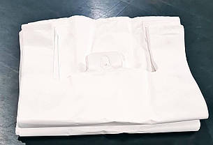 Пакети майка 40х60 см, білий колір, товщина 50 мкм, без малюнка, Супер Міцні