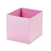 Коробка для зберігання, 33х38х33 см, рожевий, IKEA, ІКЕА, DRONA, 102.873.27