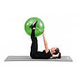 Фітбол надувний м'яч для фітнесу Hop-Sport діаметр 65 см,зеленого кольору, насос у комплекті., фото 2