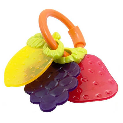 Брязкальце-прорізувач Baby Team Фрукти (8470)