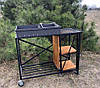 Мангал стаціонарний VKS EXTRA зі стільницею, 3 мм. Якісний, з посиленням., фото 4
