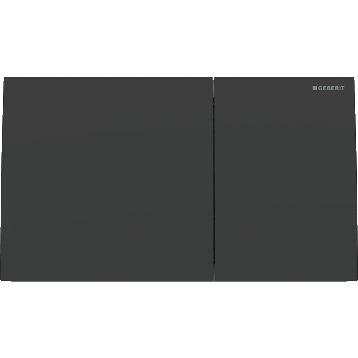 Кнопка зливу для інсталяції GEBERIT подвійна матована чорна 163051 115.622.14.1, фото 1