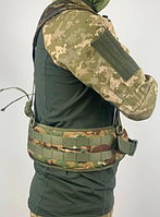 Разгрузка тактическая мультикам РПС полный комплект с МОЛЛЕ ЗСУ разгрузочный пояс с подсумками в сборе