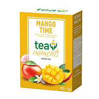 Чай Mango Time зеленый листовой со вкусом манго 90 г ТМ Tea Moments