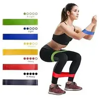 Резинки для фитнеса Fitness Loop Bands комплект 5 шт