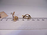 Золоті жіночі сережки 3,55 г, фото 4