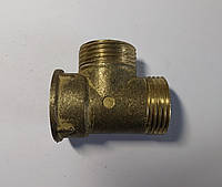 Трійник 1в х 1з х 1з латунний