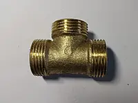 Трійник 1з х 1з х 1з латунний