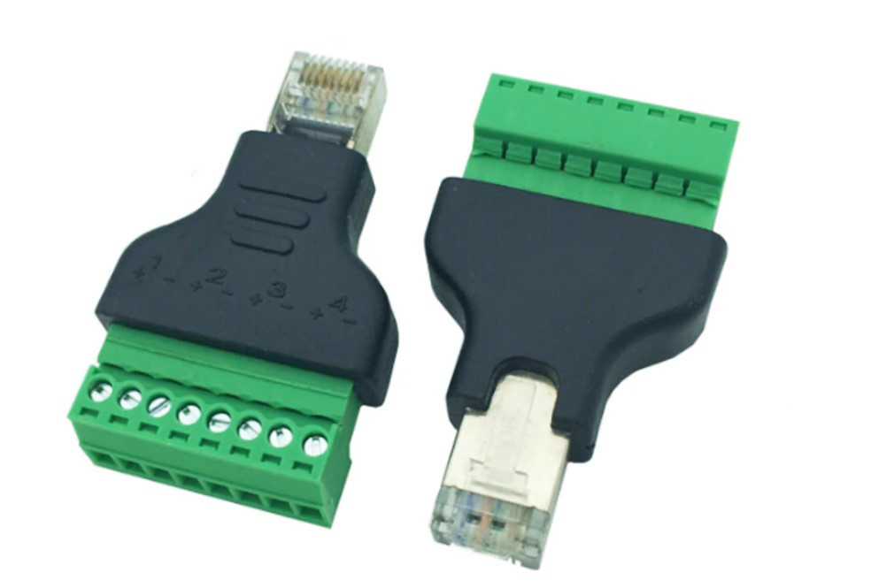 RJ45 конектор із клемною колодкою