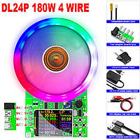 Електронне навантаження Atorch DL24P 180Вт з Bluetooth. USB тестер, вимірювач ємності, потужності.