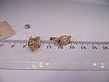 Золоті жіночі сережки 3,5 г, фото 4