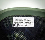 Кавер Kirasa на шолом с козирком Ballistic Helmet KC-HM001мультикам (Арт.KI605), фото 8