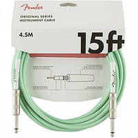 FENDER CABLE ORIGINAL SERIES 15' SFG Готовый инструментальный кабель 6.3-6.3, 4.5м.