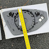 Audi A7 (4G8 / 4K) (Ауді А7) 2018- вкладиш (дзеркальний елемент) лівого дзеркала, фото 9