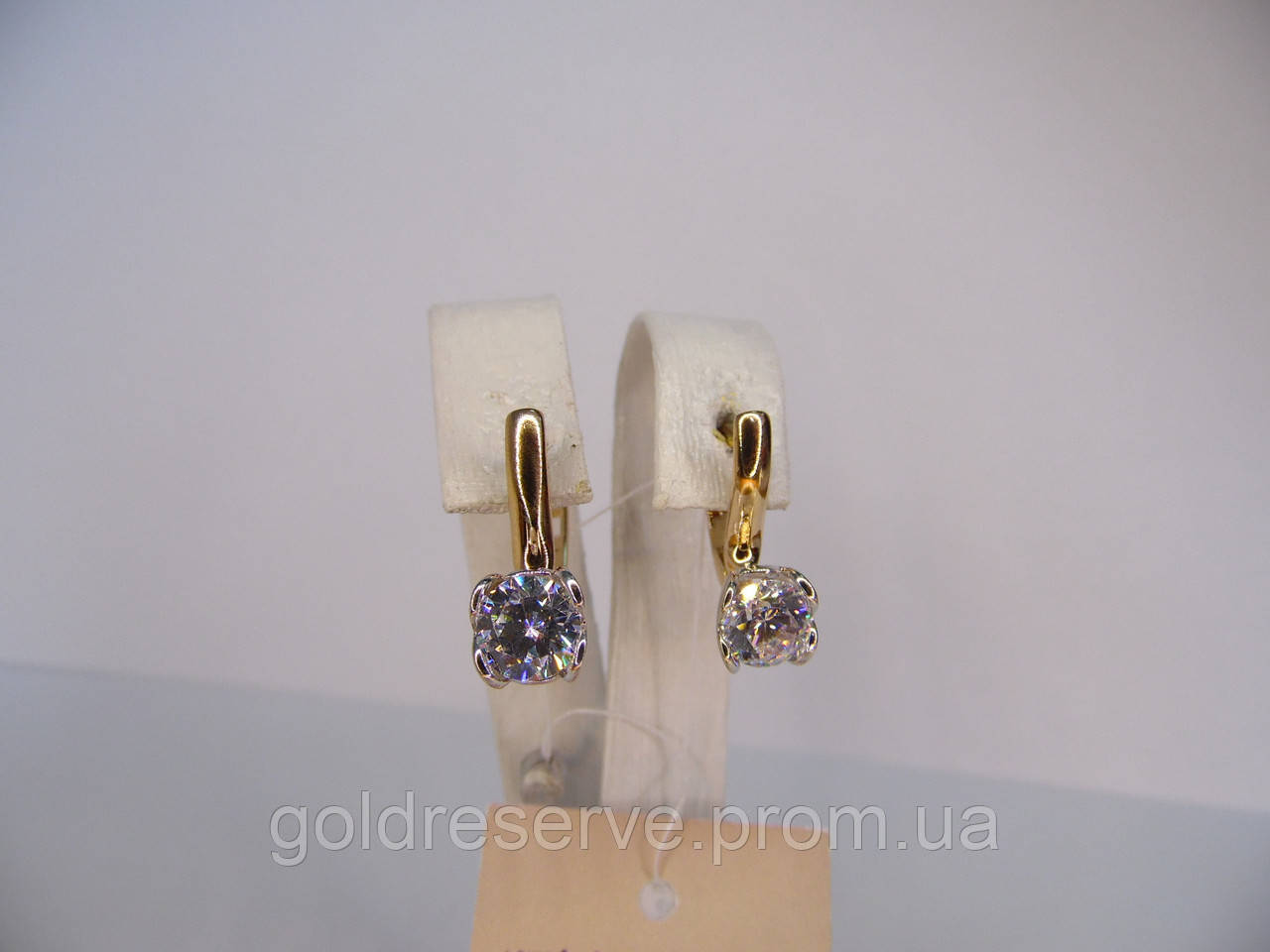 Золотые Женские Серьги 4,32 Г — Купить Недорого на Bigl.ua (1253302240)