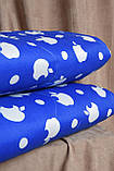 Ковдра силіконова двоспальна зимова синього кольору 154874L, фото 2