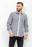 Рубашка мужская бело-серая 140128L