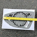 Audi A7 (4G8 / 4K) (Ауді А7) 2018- вкладиш (дзеркальний елемент) правого дзеркала, фото 8