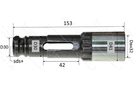 Дуло відбійного молотка Bosch 11E