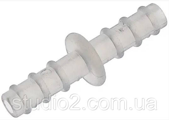 З`єднувач- конектор трубки подачі кисню 6х6 мм, фото 1