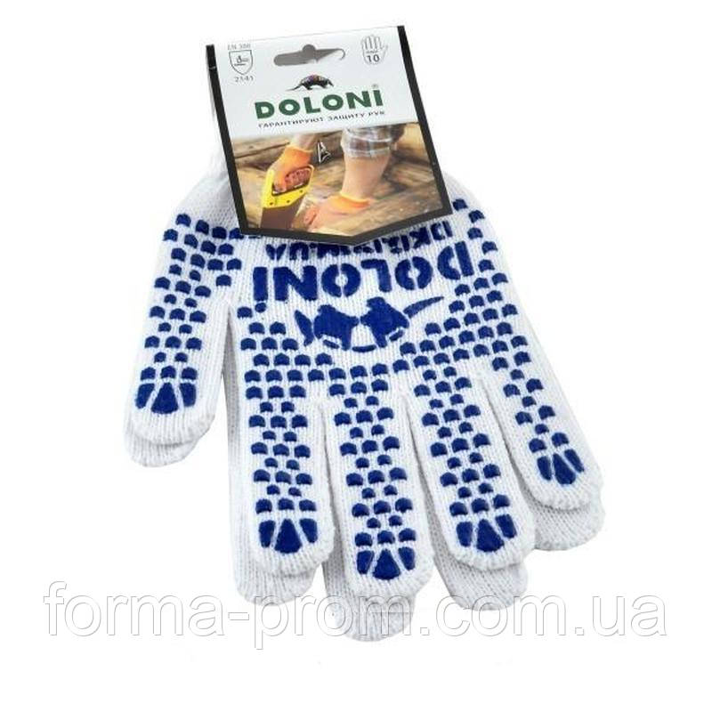Рукавички Doloni з ПВХ-покриттям крапка, фото 1