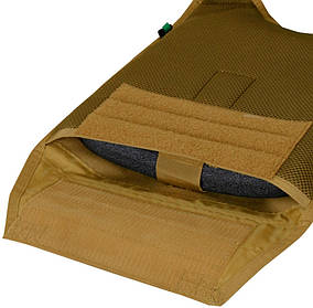 Жилет тактичний Condor Modular Operator Plate Carrier з кишенями під м'які бічні пластини койот