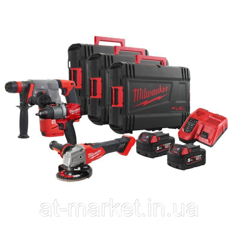 Набір інструментів M18 BPP3AA-502X FUEL Power Pack IN2