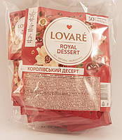 Чай у пакетиках квітково-ягідний Ловаре Королівський десерт Lovare Royal dessert 50 шт по 2 г у конверті