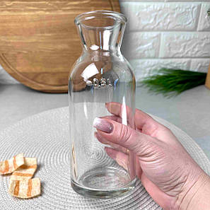 Карафа скляна для вина з міткою Uniglass 0,5 л, графин для вина Athos Carafe, фото 2