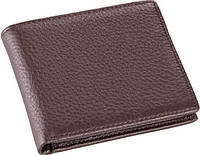 Гаманець чоловічий Vintage 14515 шкіряний Коричневий гаманець для чоловіків