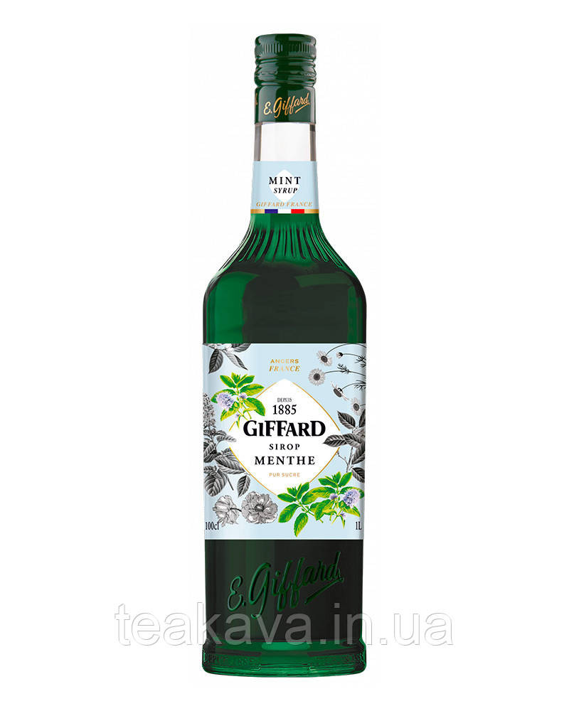 Сироп М'ята GIFFARD Menthe, 1 л, фото 1