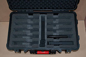 Виготовлення на замовлення ложементи в кейс для пістолетів