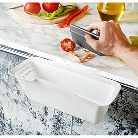 Органайзер для сміття навісне зі шпателем  2 л 29*12*11 см Akay Plastik AK564