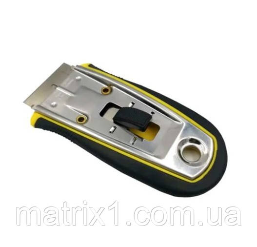Скребок для скла, 40 мм, 6 лез, сталь SK5 WERK 23418