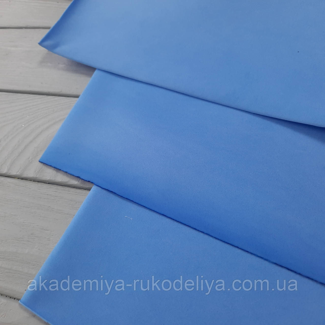 Фоаміран зефірний, Незабудка, 50х50 см, 1 мм, Китай, фото 1