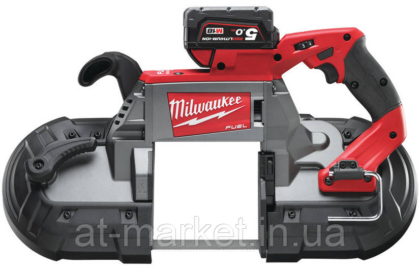 Стрічкова пила MILWAUKEE M18 FUEL CBS125-502C по металу 4933448195