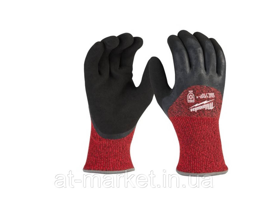 Рукавиці захисні Winter Cut level (Вінтер Кат Левел) 4/D, 11/XXL (12 пар)