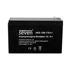 Акумуляторна батарея SEVEN 12В/7,5Аг