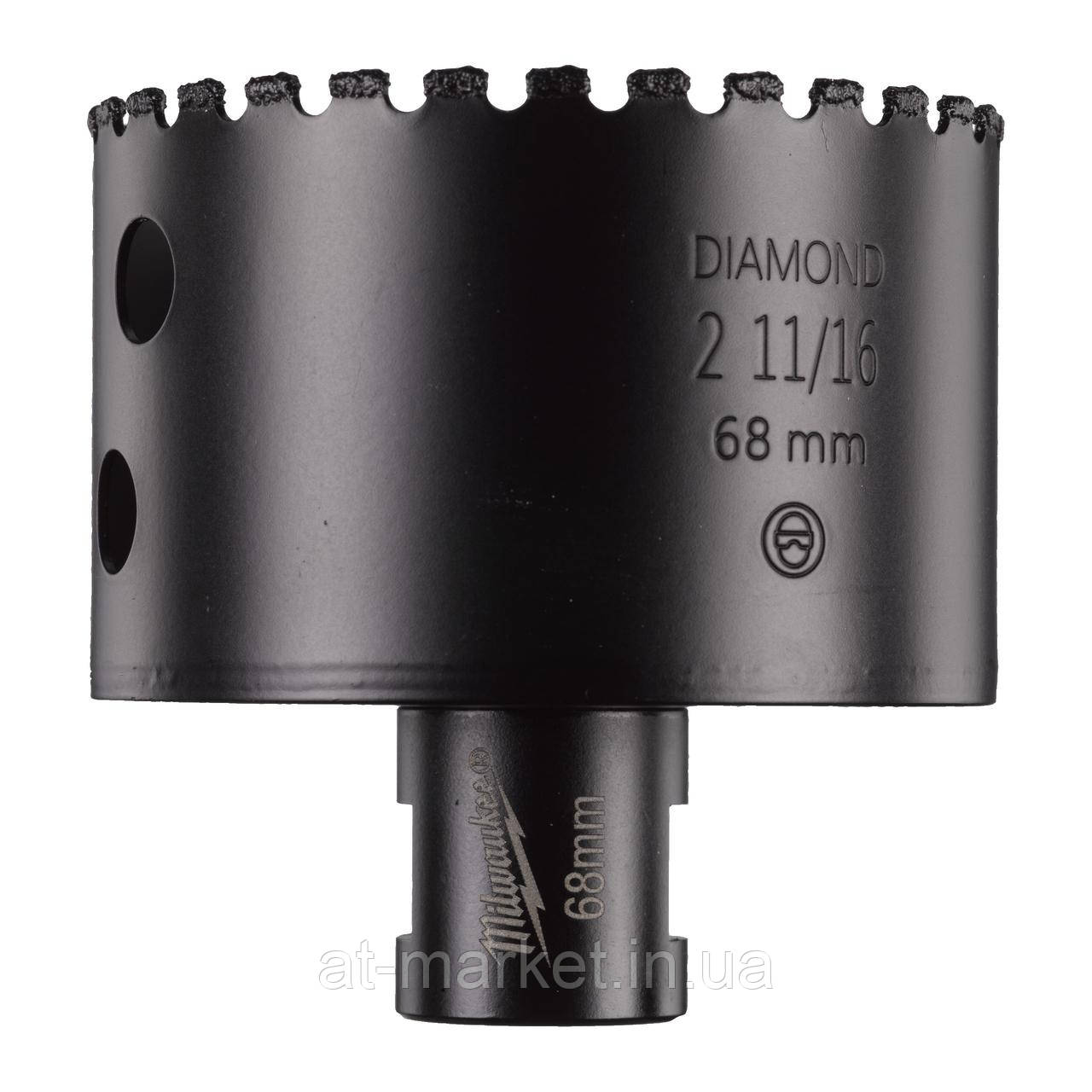 Коронка алмазна Diamond Max MILWAUKEE, Ø68 мм