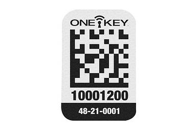 Метки металлические малые ONE-KEY™ (100 шт.)