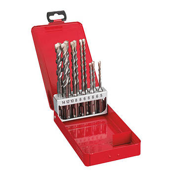 Набір бурів SDS-PLUS M2 MILWAUKEE, (10шт)