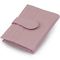 Кошелек-визитница ST Leather 19209 Розовый стильный кошелек бумажник для женщин