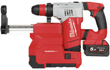 Набір перфоратор із системою пиловидалення MILWAUKEE SDS-Plus M18 FUEL CHPXDE-502C 4933448180