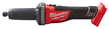 Шліфмашина пряма акумуляторна MILWAUKEE, M18 FDG-0X, Ø6/8мм (HDкейс)