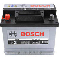 Акумулятор автомобільний 56ач 480а "+" зліва на Great Wall VOLEEX C50 Bosch 0092S30060-Bosch