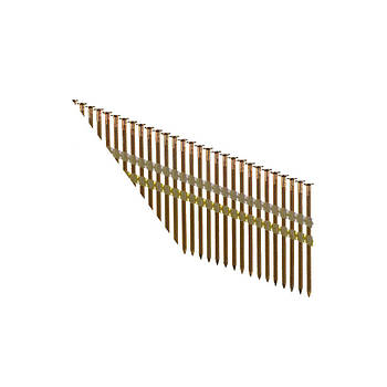 Цвяхи гальванизовані з кільцевою накаткою та півкруглою головкою 7,4x2,8/75мм RS для M18FFN21 -