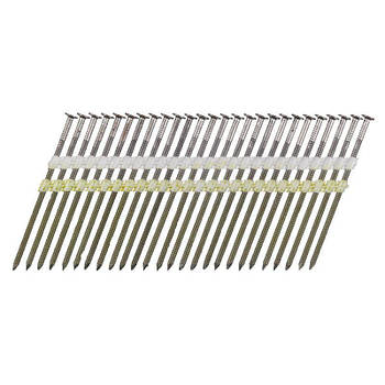 Цвяхи гальванизовані з кільцевою накаткою та півкруглою головкою 7,4x2,8/90 мм RS для M18FFN21 -