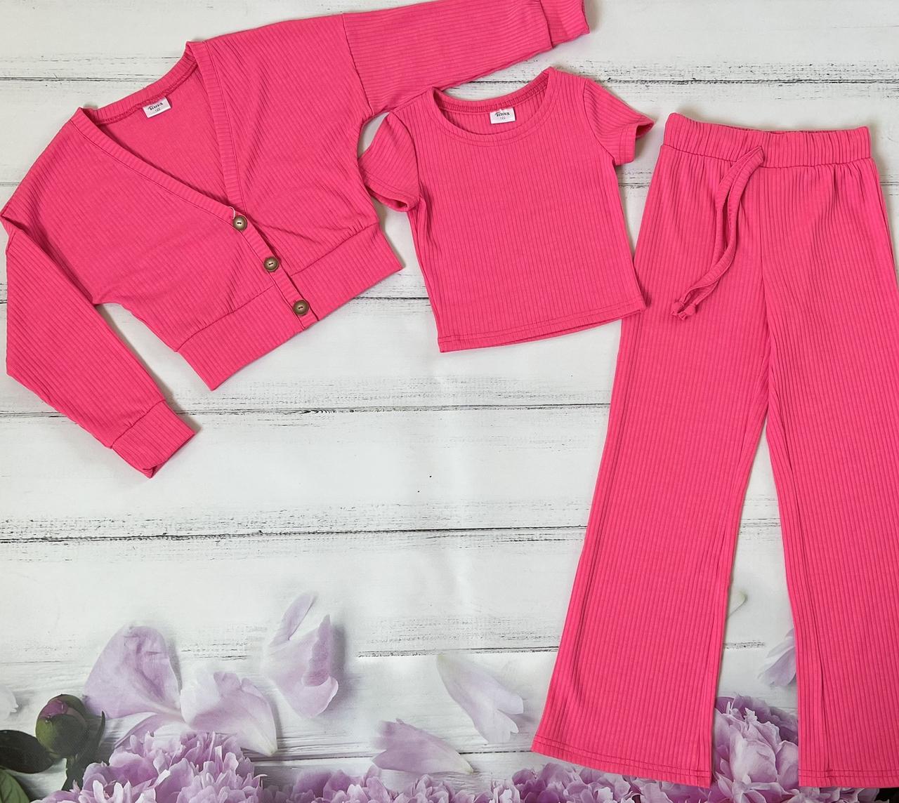 Костюм для дівчинки рубчик трійка Єсенія | на ріст 140, 146р.